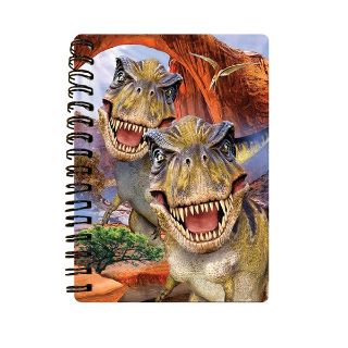 Obrázek z Notes 3D 10,5x14,5cm - dino 
